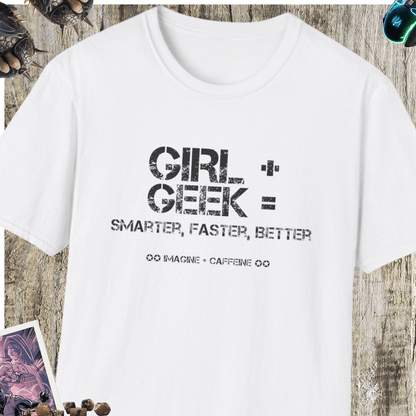 Girl + Geek Unisex Softstyle T-Shirt