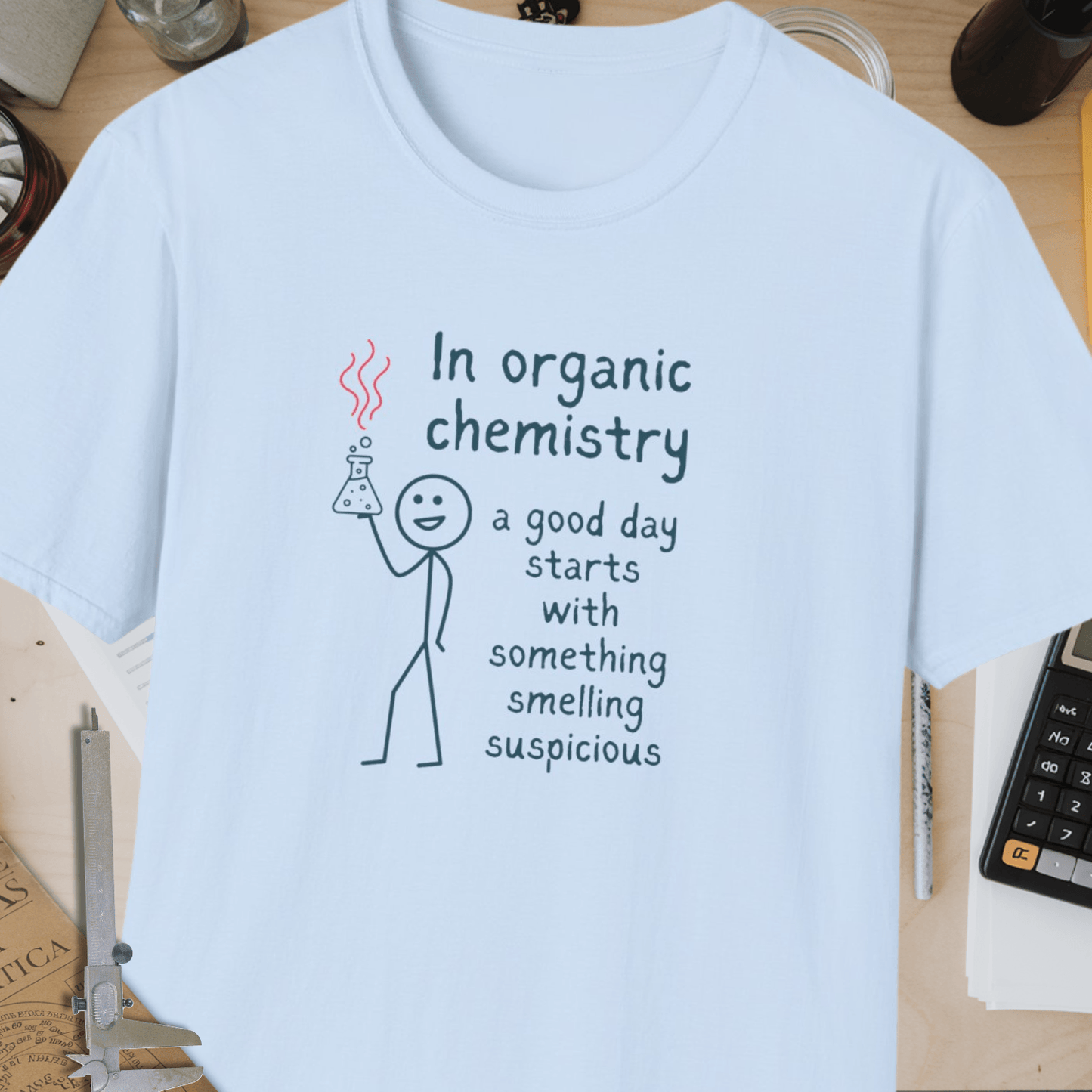 Good Day In Organic Chemistry Unisex Softstyle T-Shirt