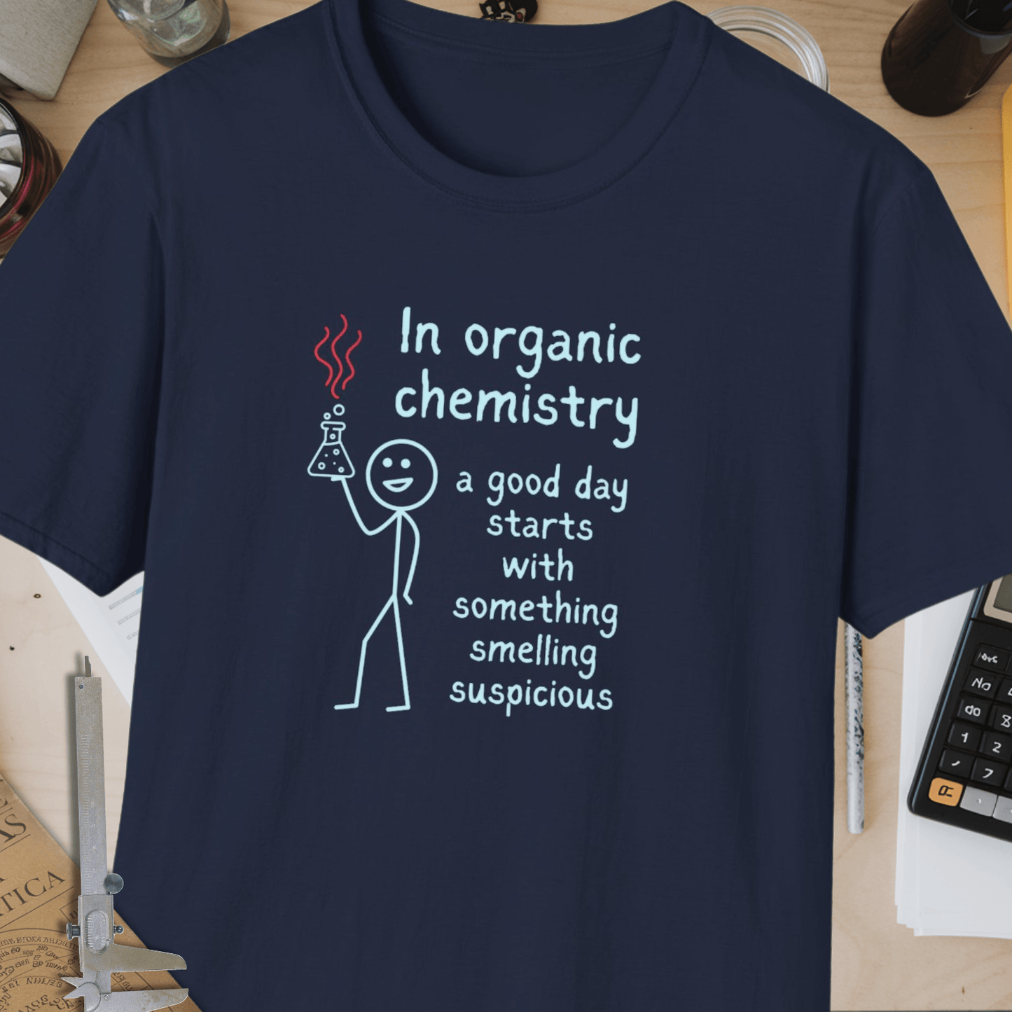 Good Day In Organic Chemistry Unisex Softstyle T-Shirt