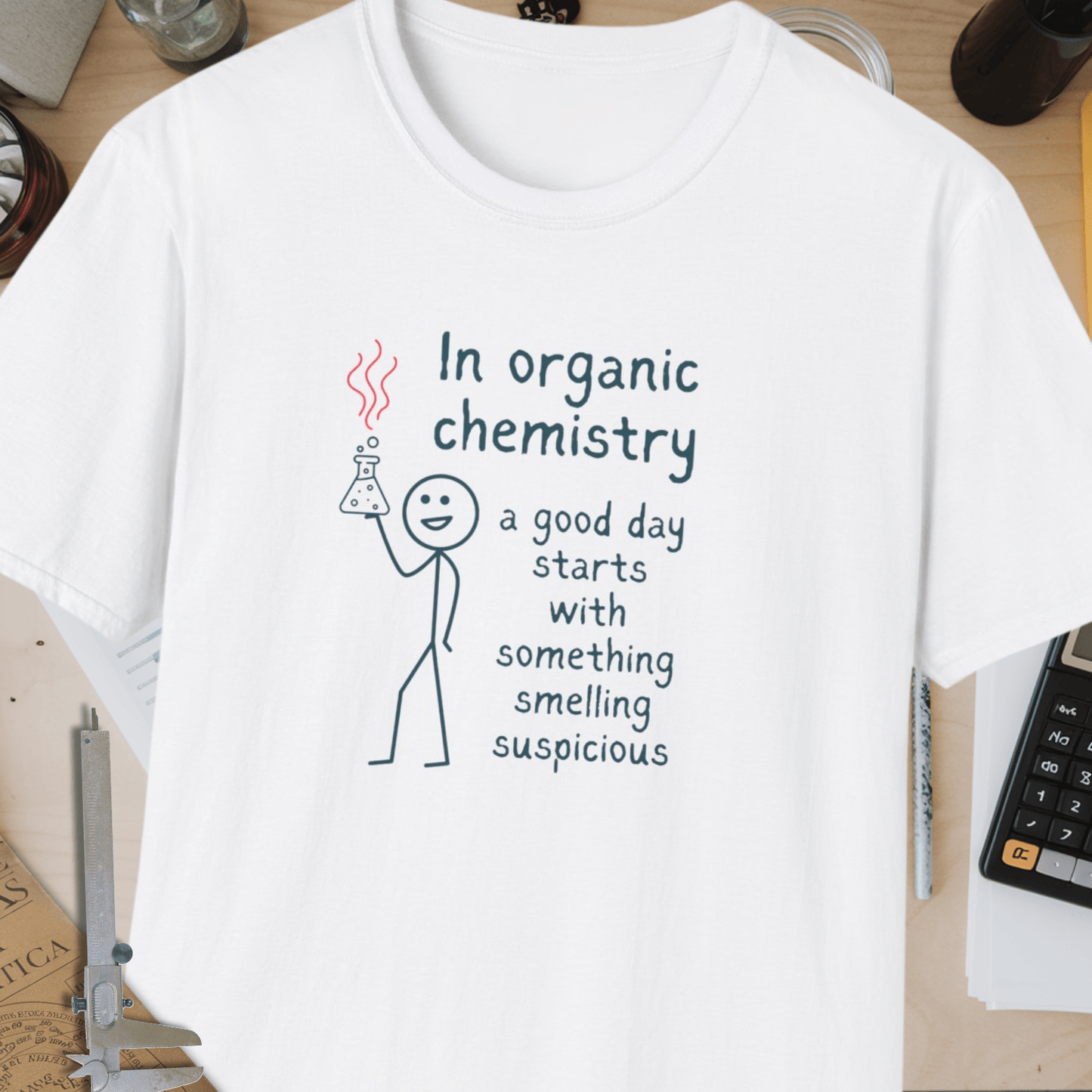 Good Day In Organic Chemistry Unisex Softstyle T-Shirt