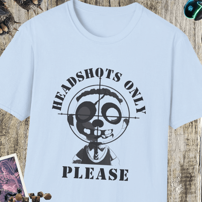 Headshots Only Unisex Softstyle T-Shirt