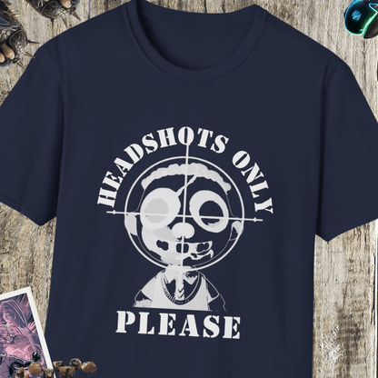 Headshots Only Unisex Softstyle T-Shirt