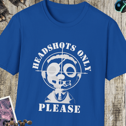 Headshots Only Unisex Softstyle T-Shirt