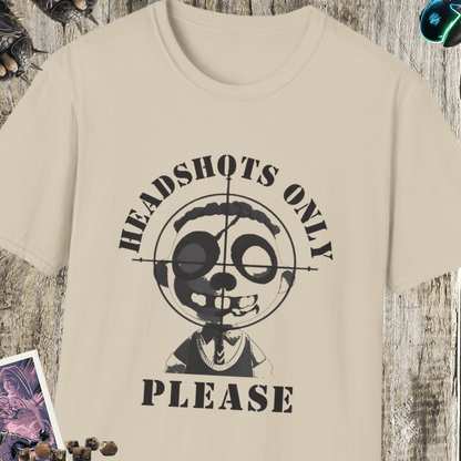 Headshots Only Unisex Softstyle T-Shirt