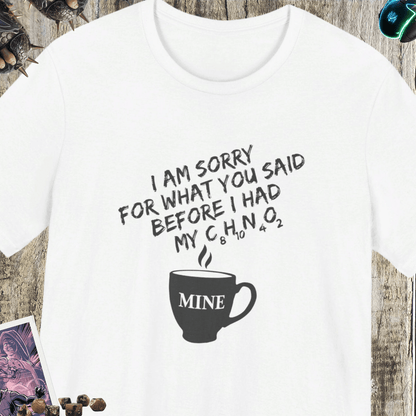 I Am Sorry Jersey Short Sleeve Tee