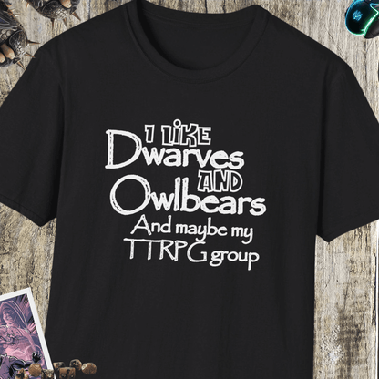 I Like Dwarves Unisex Softstyle T-Shirt