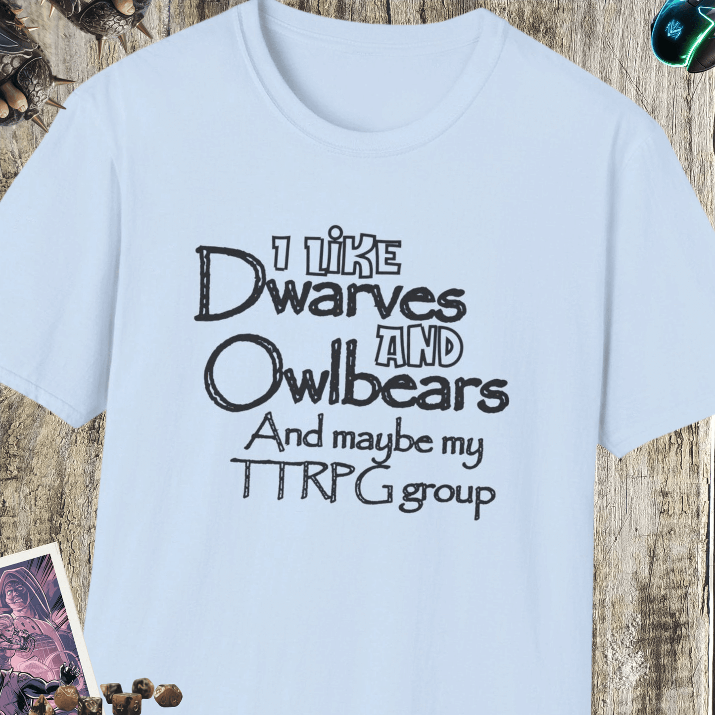 I Like Dwarves Unisex Softstyle T-Shirt