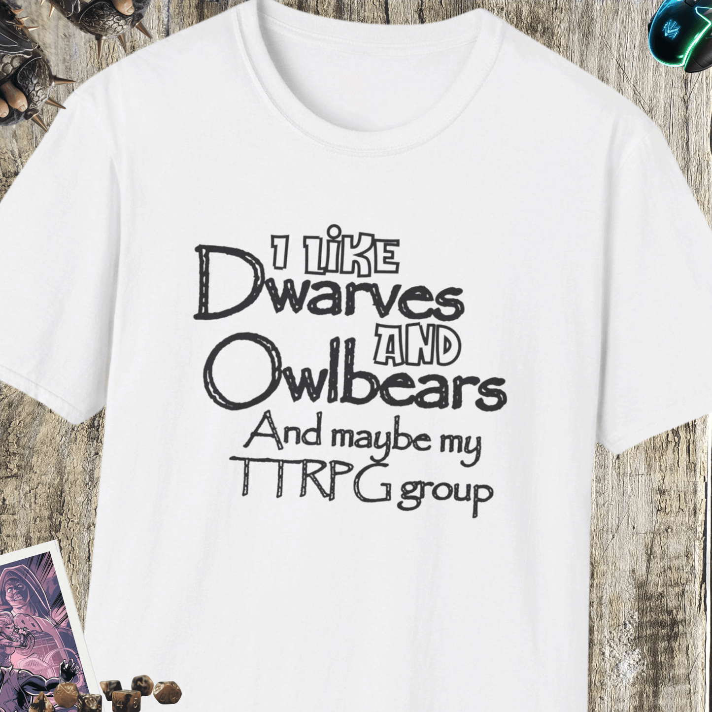 I Like Dwarves Unisex Softstyle T-Shirt