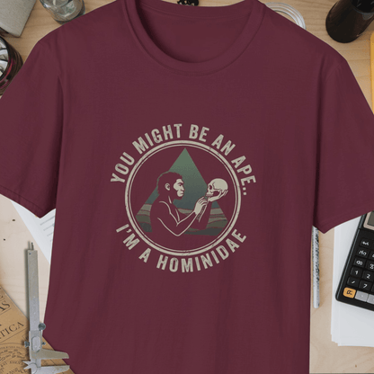 I'm a Hominidae Unisex Softstyle T-Shirt