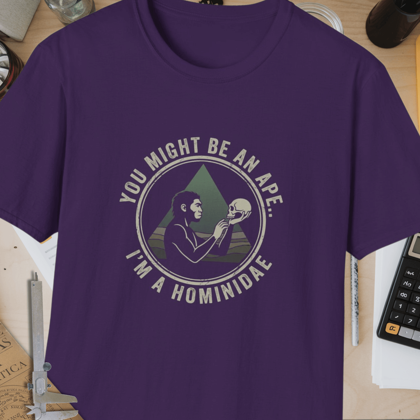 I'm a Hominidae Unisex Softstyle T-Shirt