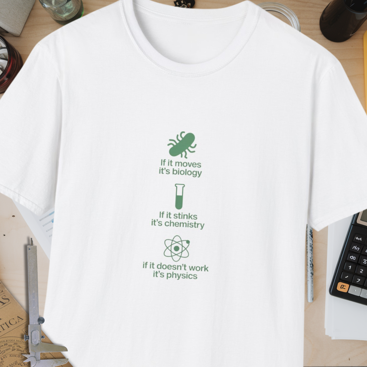 If It Moves Unisex Softstyle T-Shirt
