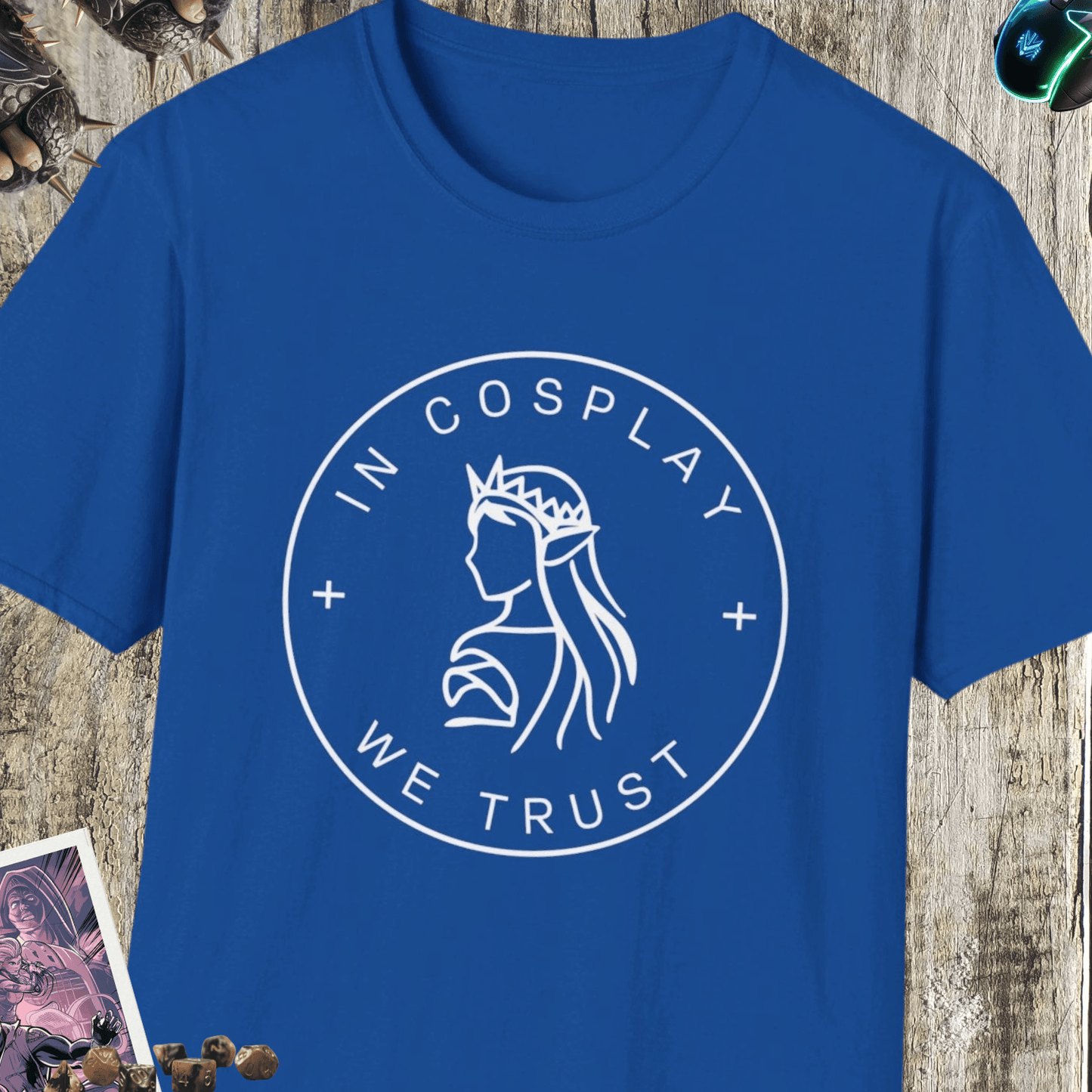 In Cosplay We Trust Unisex Softstyle T-Shirt