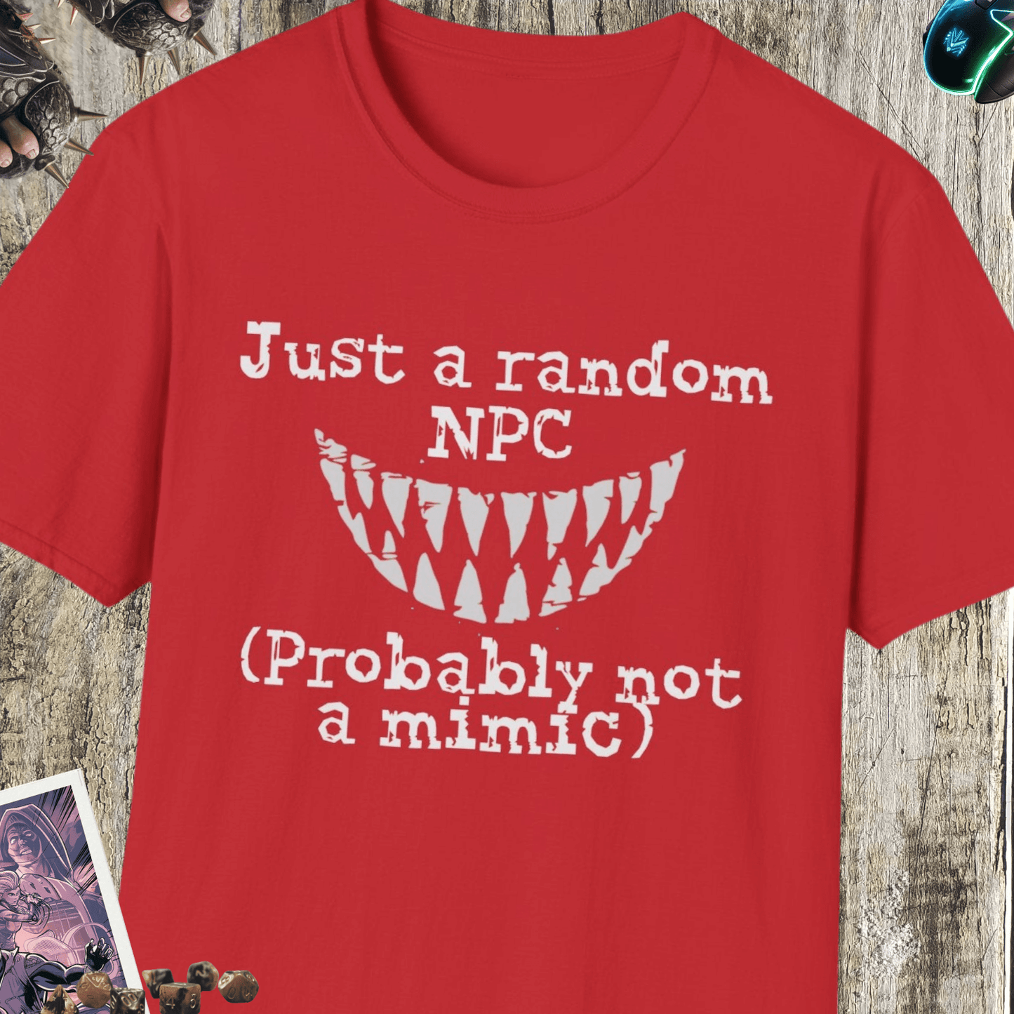 Just A Random NPC Unisex Softstyle T-Shirt