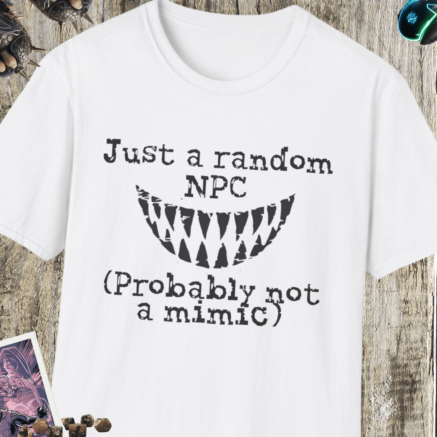 Just A Random NPC Unisex Softstyle T-Shirt