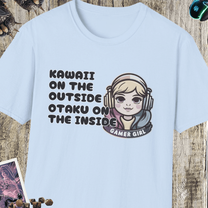 Kawaii On The Outside Unisex Softstyle T-Shirt