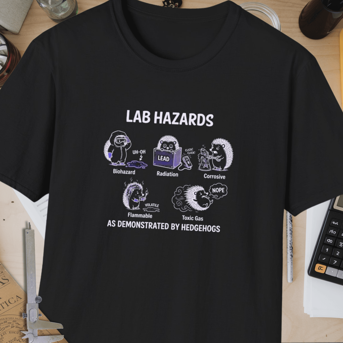 Lab Hazards Unisex Softstyle T-Shirt