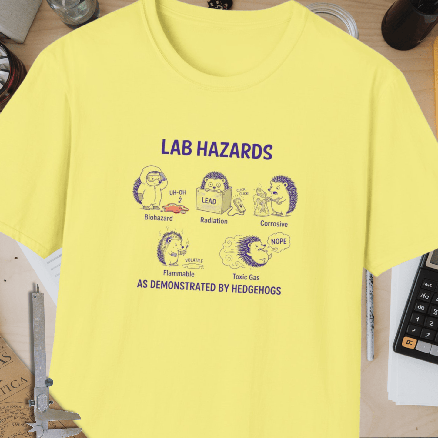 Lab Hazards Unisex Softstyle T-Shirt