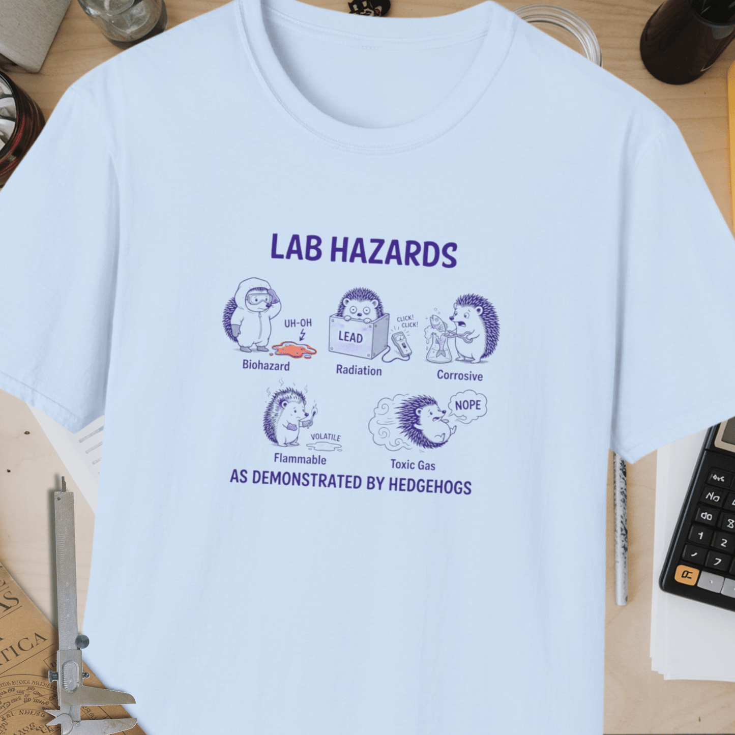 Lab Hazards Unisex Softstyle T-Shirt