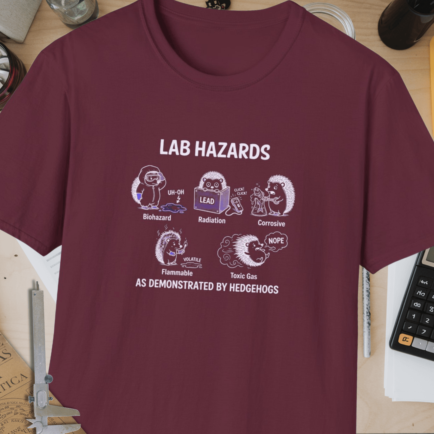 Lab Hazards Unisex Softstyle T-Shirt