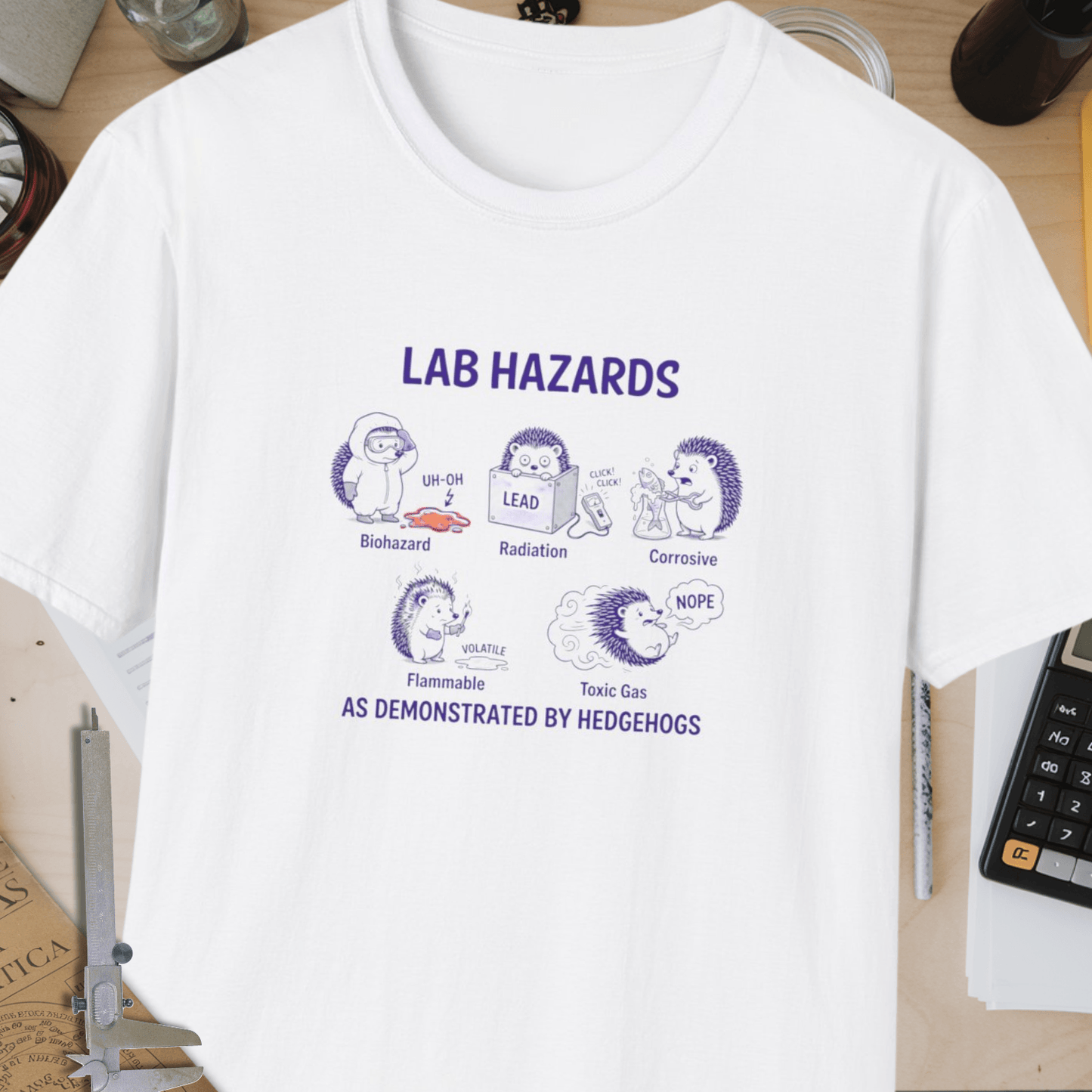 Lab Hazards Unisex Softstyle T-Shirt