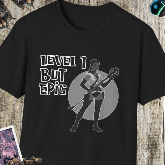 Level 1 But Epic Unisex Softstyle T-Shirt