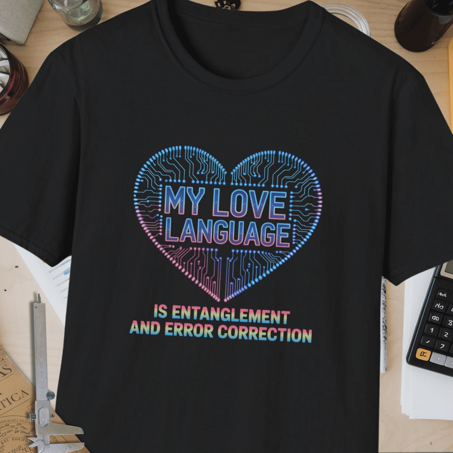 Love Language First Unisex Softstyle T-Shirt