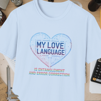 Love Language First Unisex Softstyle T-Shirt
