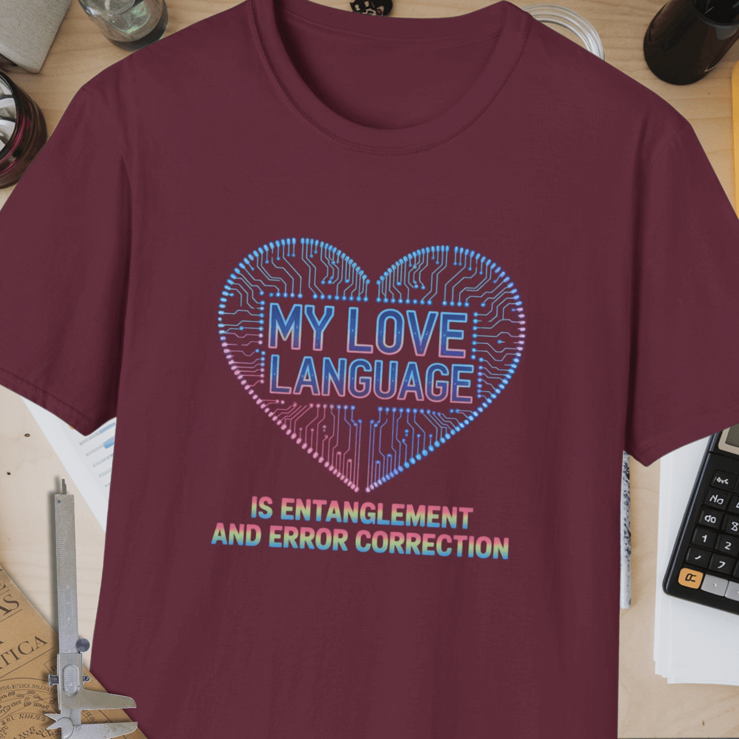 Love Language First Unisex Softstyle T-Shirt