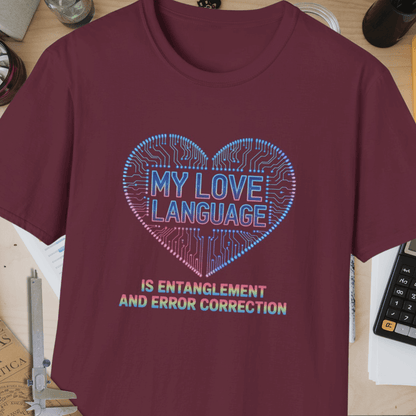 Love Language First Unisex Softstyle T-Shirt