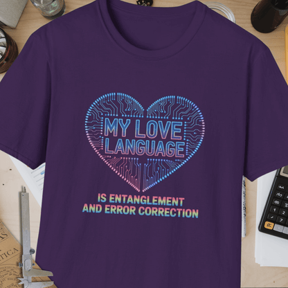 Love Language First Unisex Softstyle T-Shirt