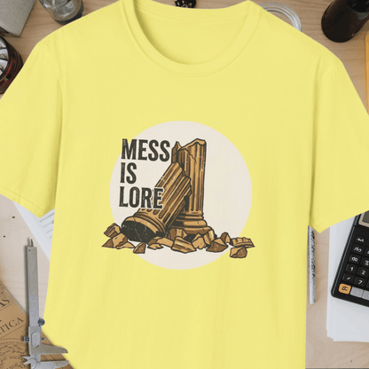 Mess Is Lore Unisex Softstyle T-Shirt