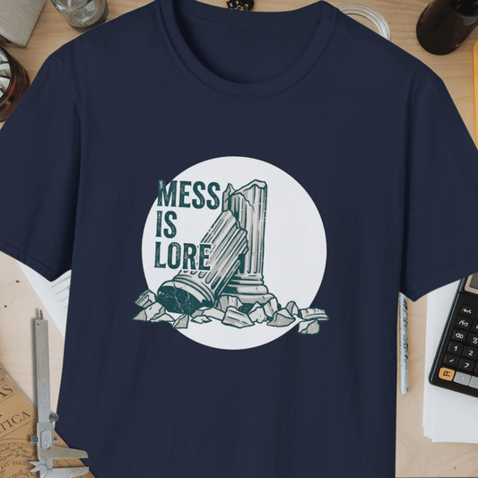 Mess Is Lore Unisex Softstyle T-Shirt