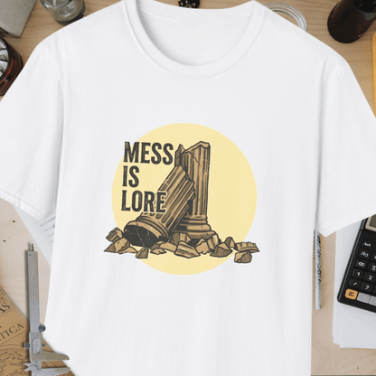 Mess Is Lore Unisex Softstyle T-Shirt