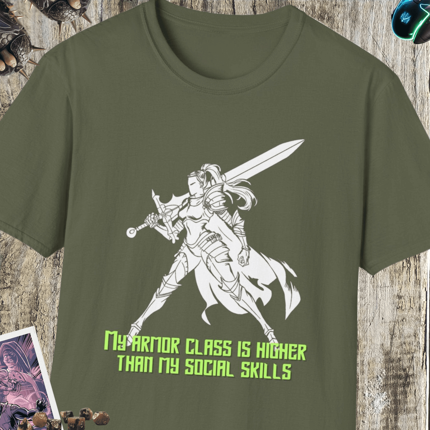 My Armor Class Unisex Softstyle T-Shirt