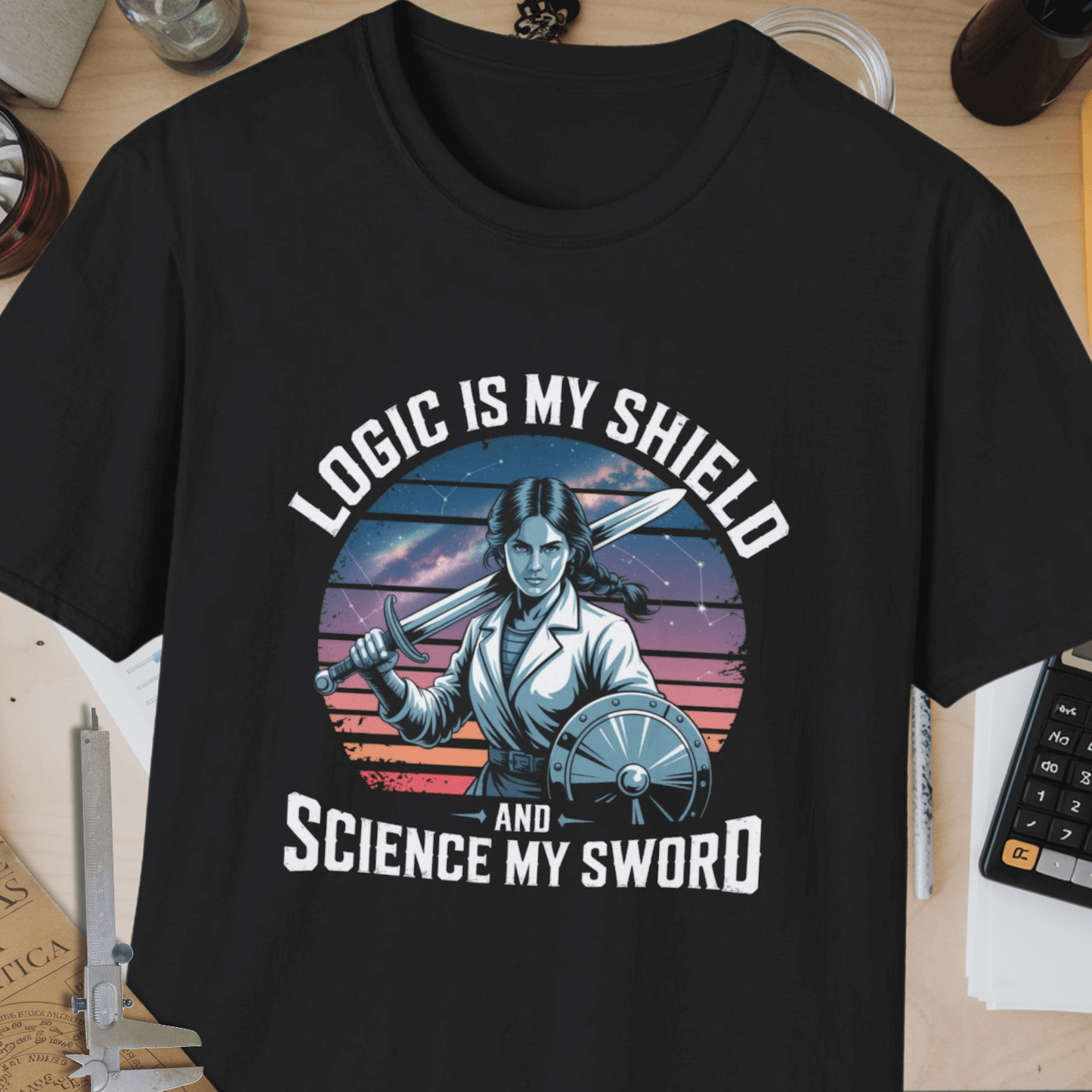 My Shield and Sword Unisex Softstyle T-Shirt