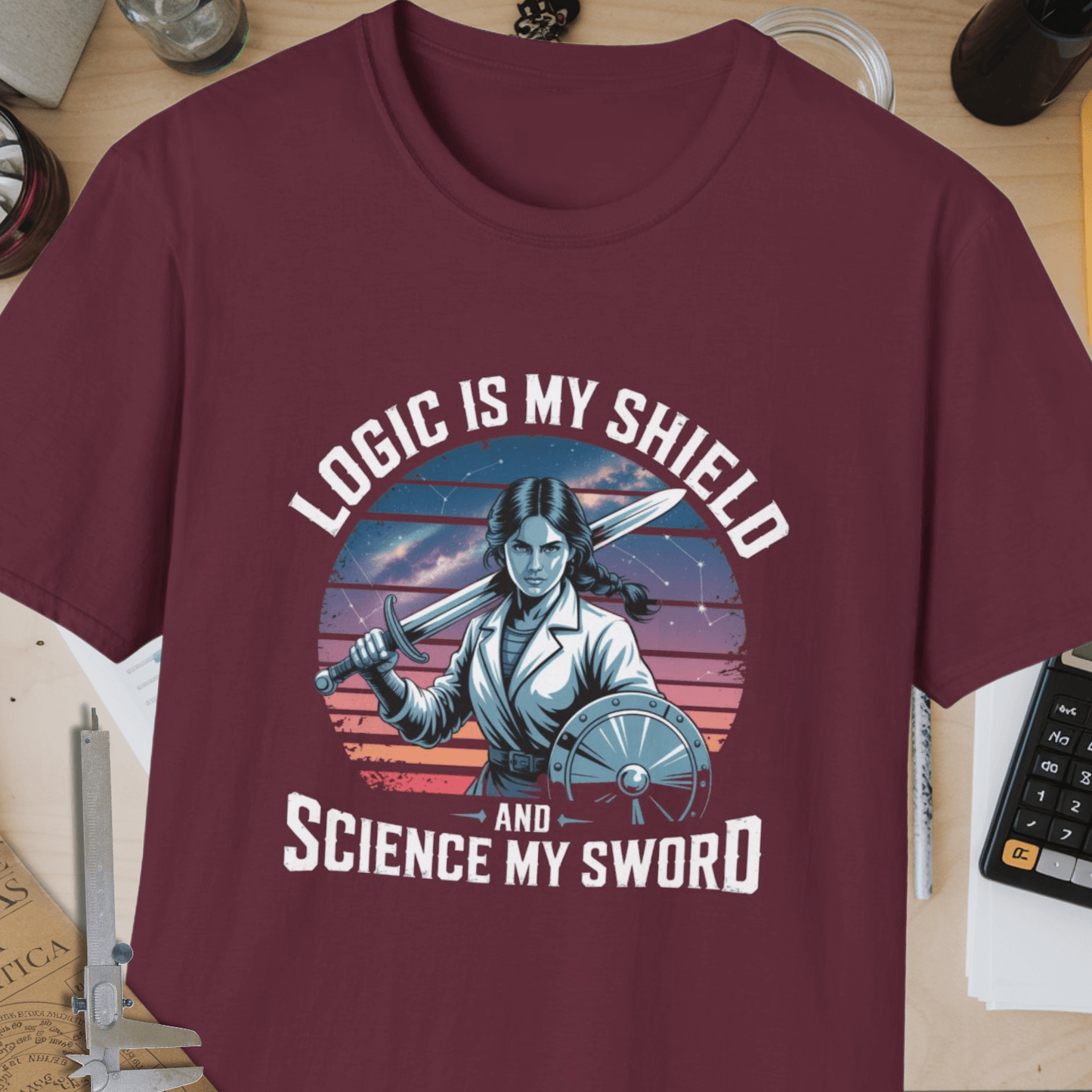 My Shield and Sword Unisex Softstyle T-Shirt