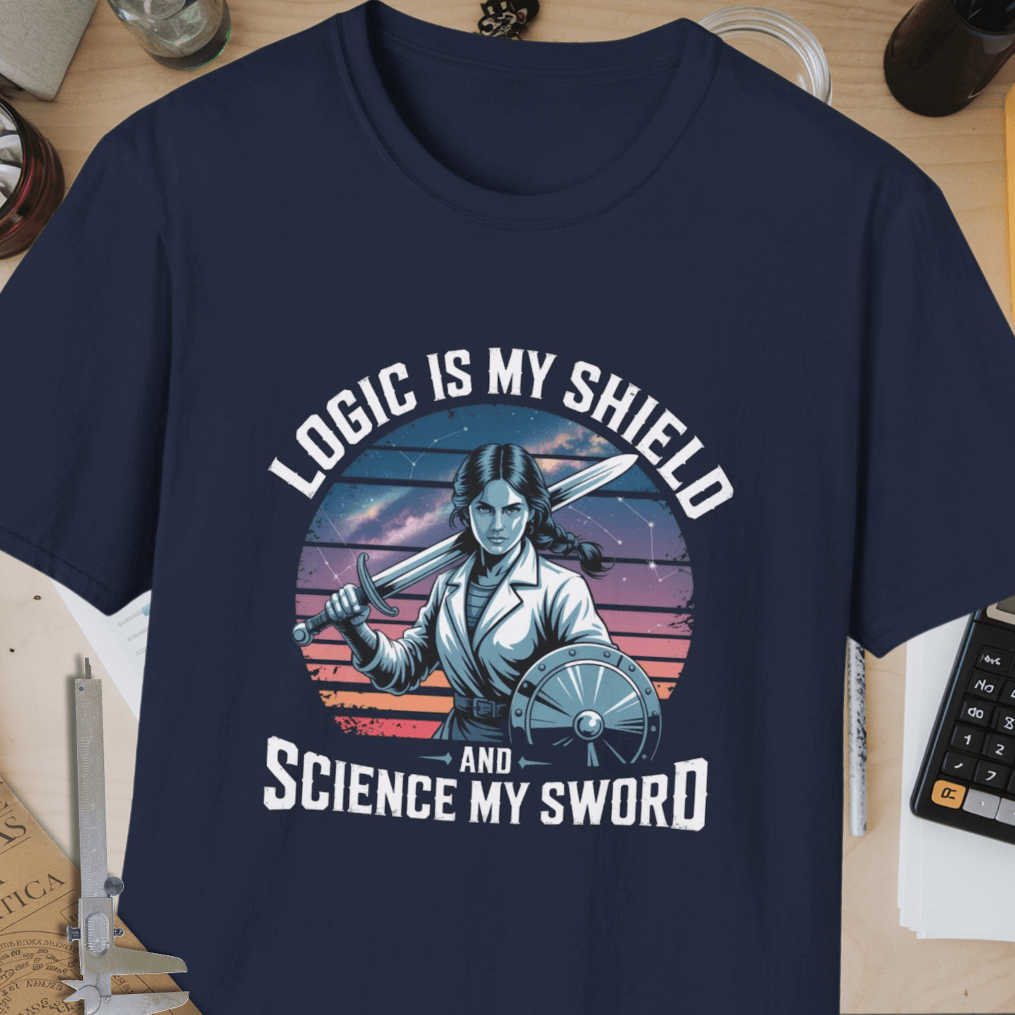 My Shield and Sword Unisex Softstyle T-Shirt