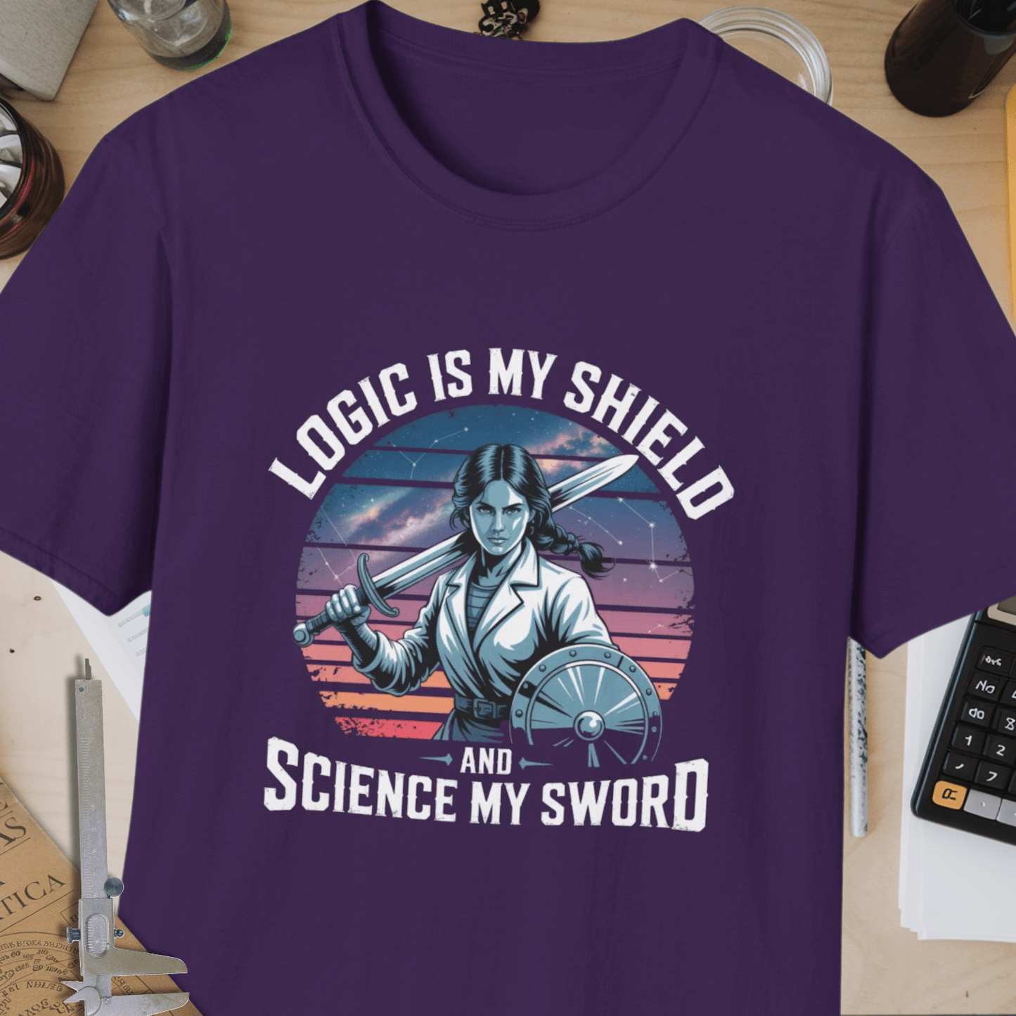 My Shield and Sword Unisex Softstyle T-Shirt