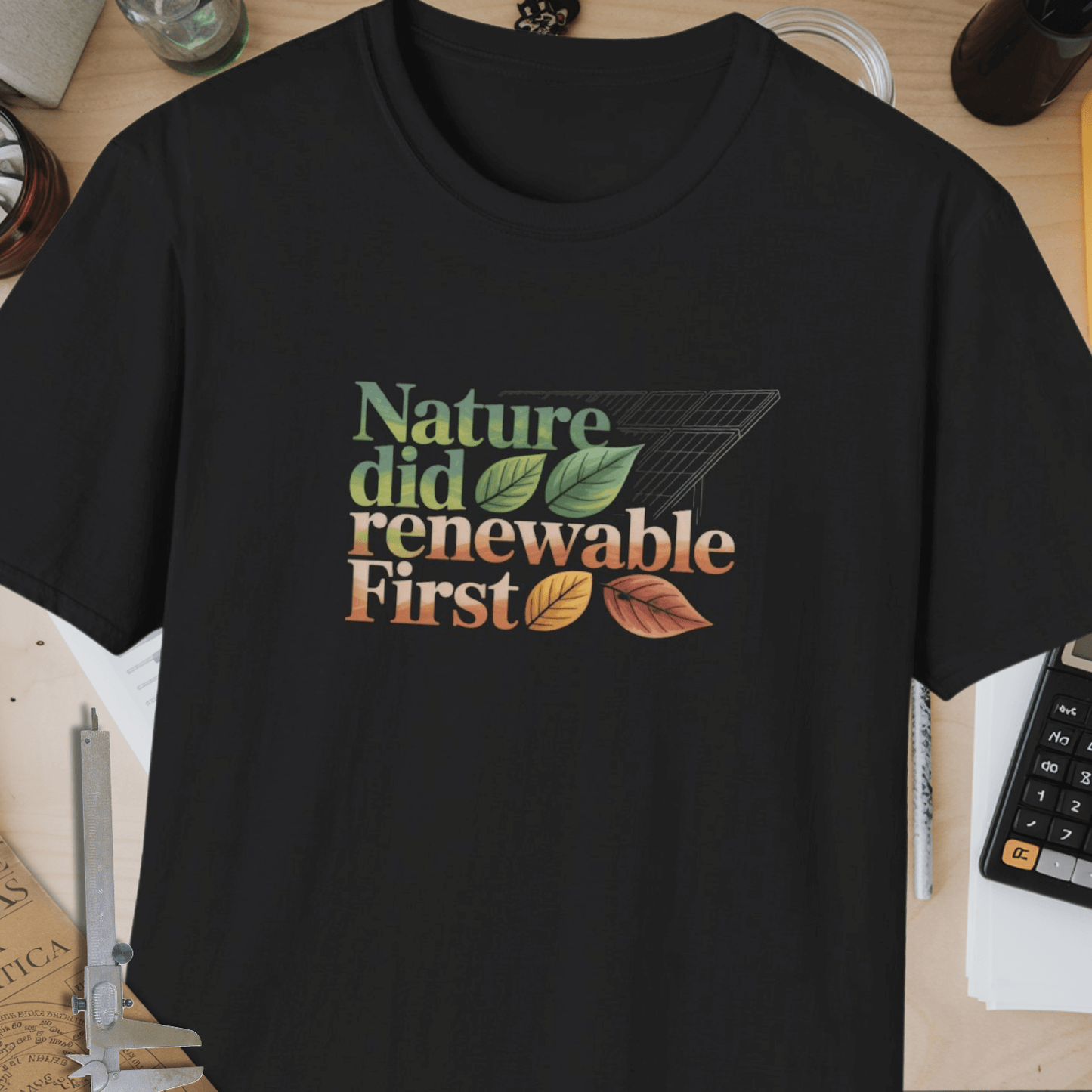 Nature Did Renewable First Unisex Softstyle T-Shirt