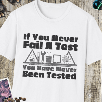 Never Been Tested Unisex Softstyle T-Shirt