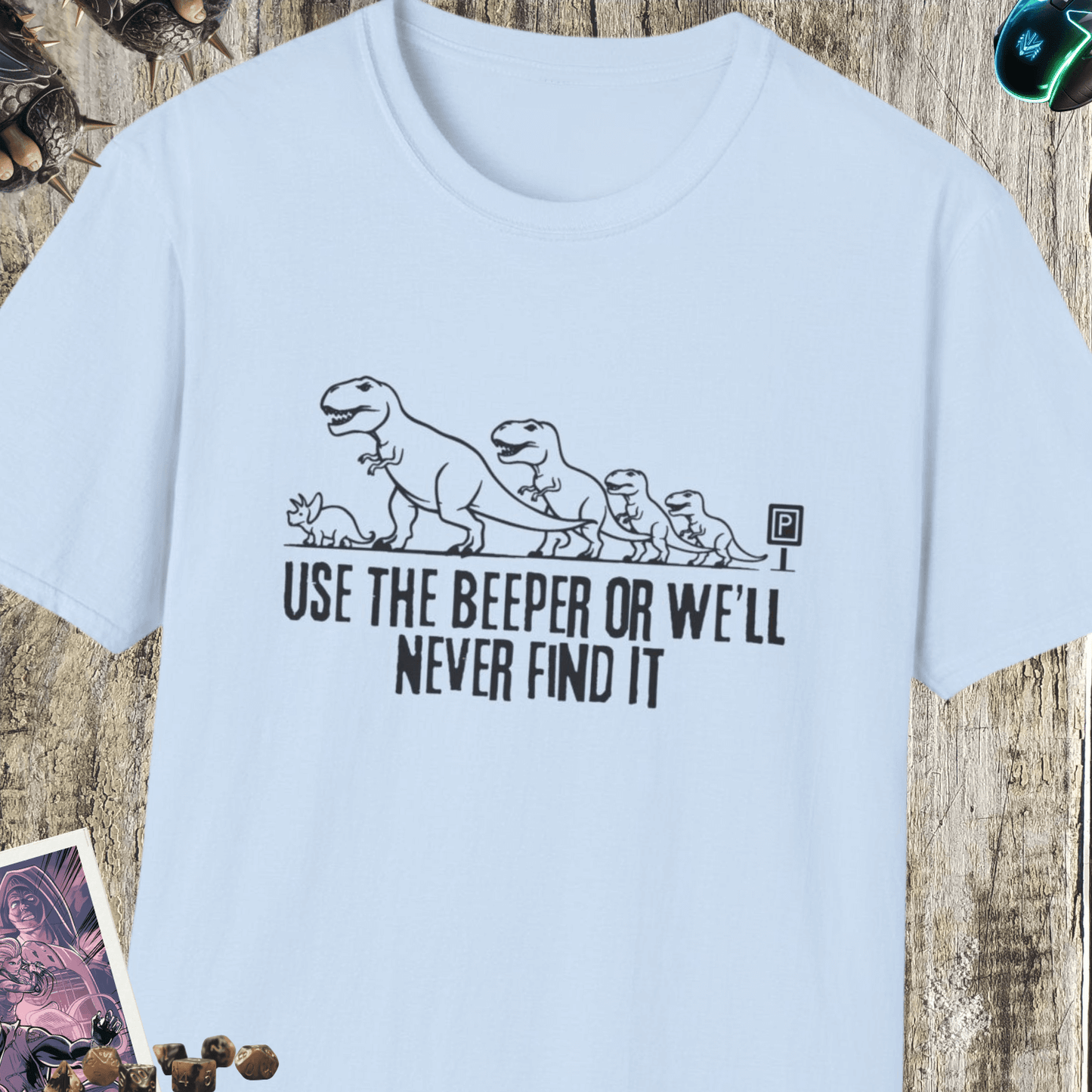 Never Find It Unisex Softstyle T-Shirt