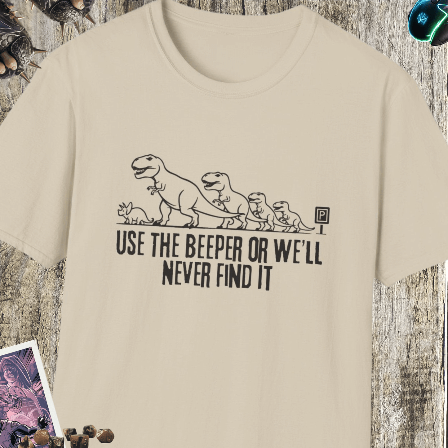 Never Find It Unisex Softstyle T-Shirt