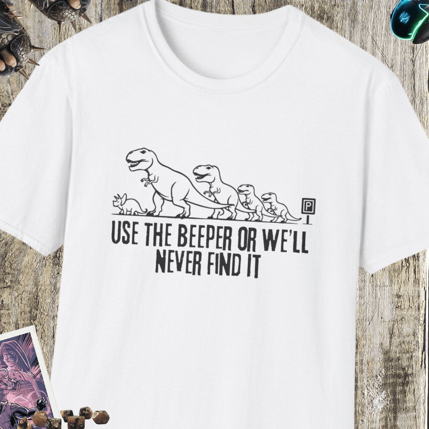 Never Find It Unisex Softstyle T-Shirt