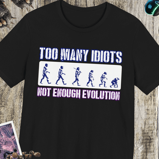 Not Enough Evolution Jersey Short Sleeve Tee