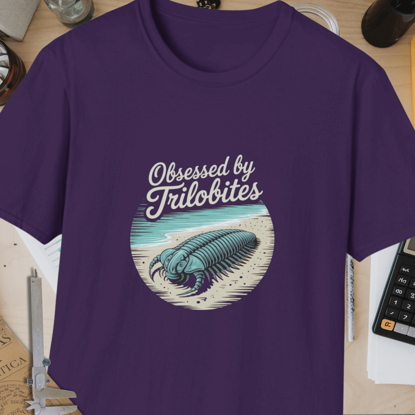 Obsessed By Trilobytes Unisex Softstyle T-Shirt