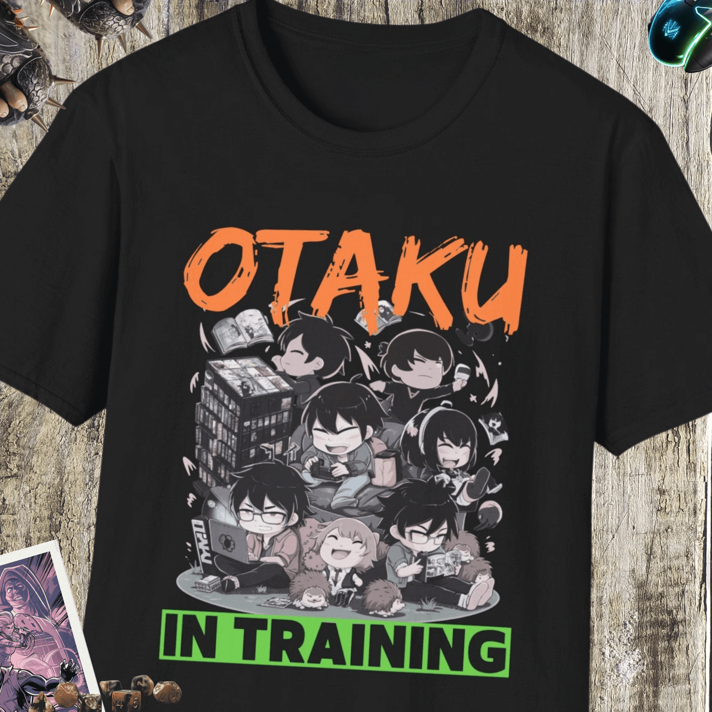 Otaku In Training Unisex Softstyle T-Shirt