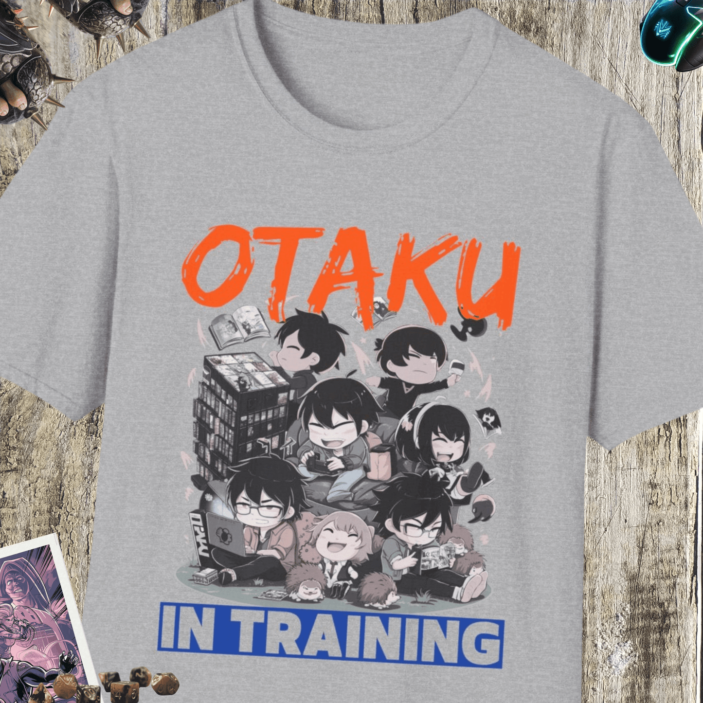 Otaku In Training Unisex Softstyle T-Shirt