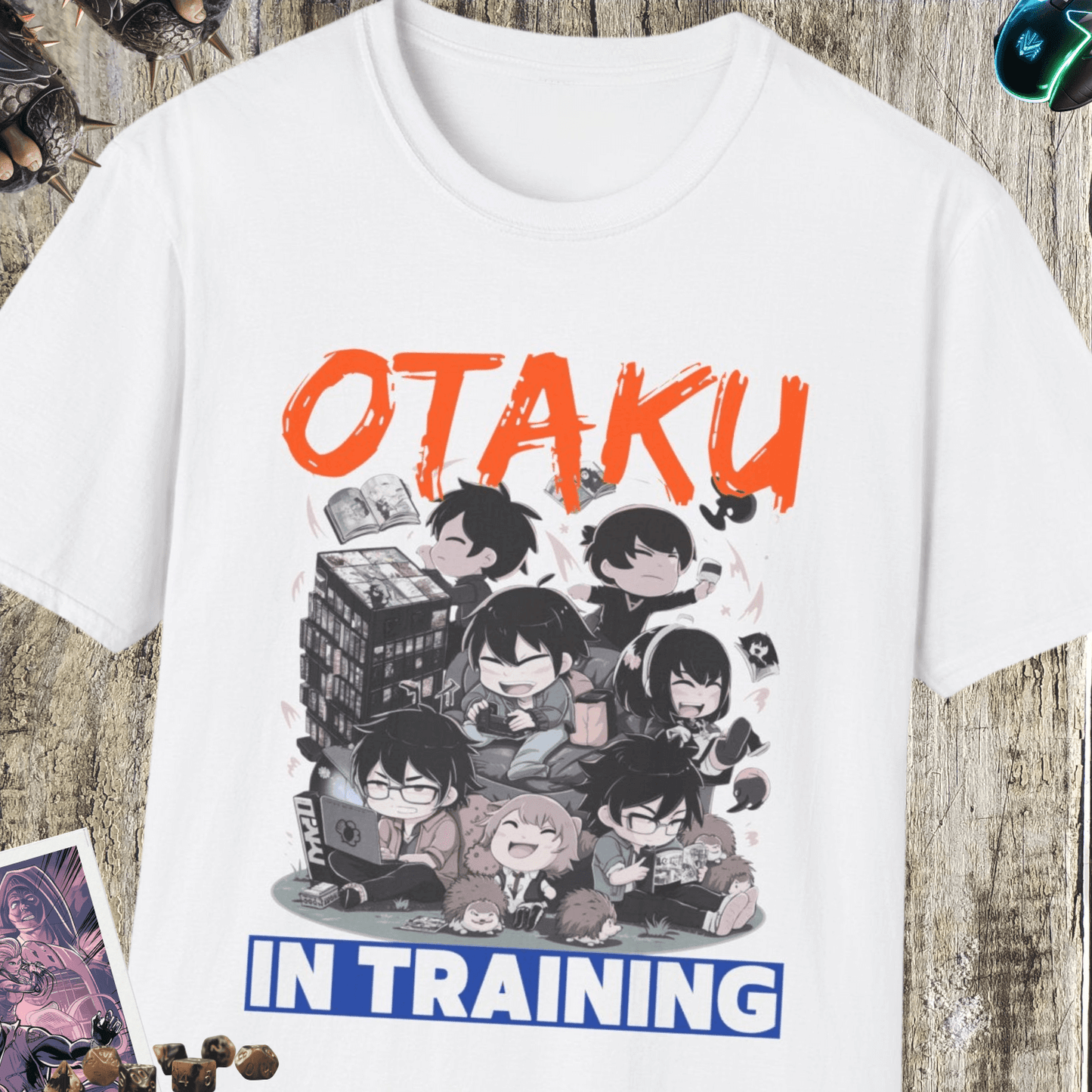 Otaku In Training Unisex Softstyle T-Shirt