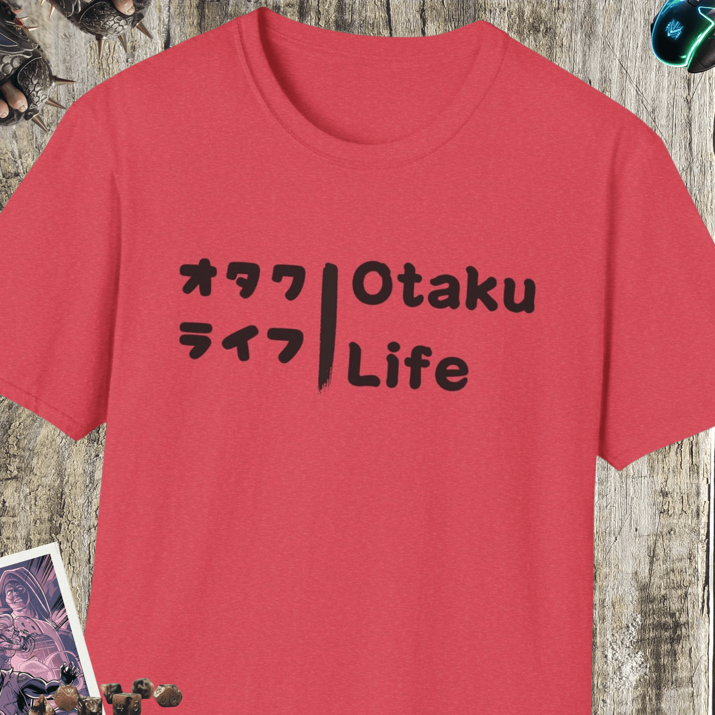 Otaku Life Unisex Softstyle T-Shirt