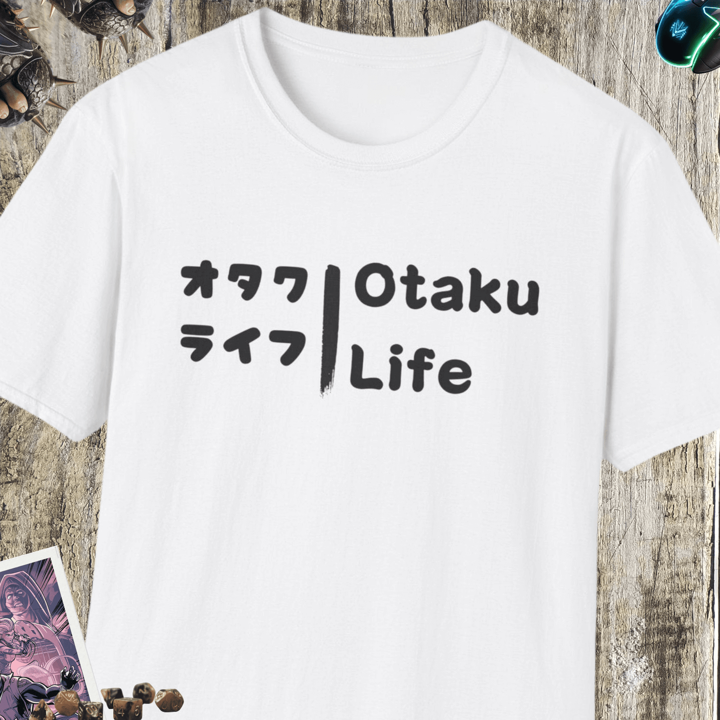 Otaku Life Unisex Softstyle T-Shirt